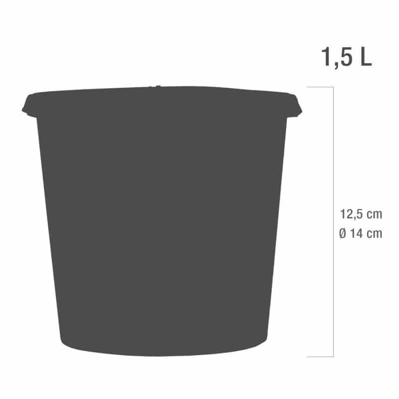 1,5 Liter Eco Line Kanülenbehälter
