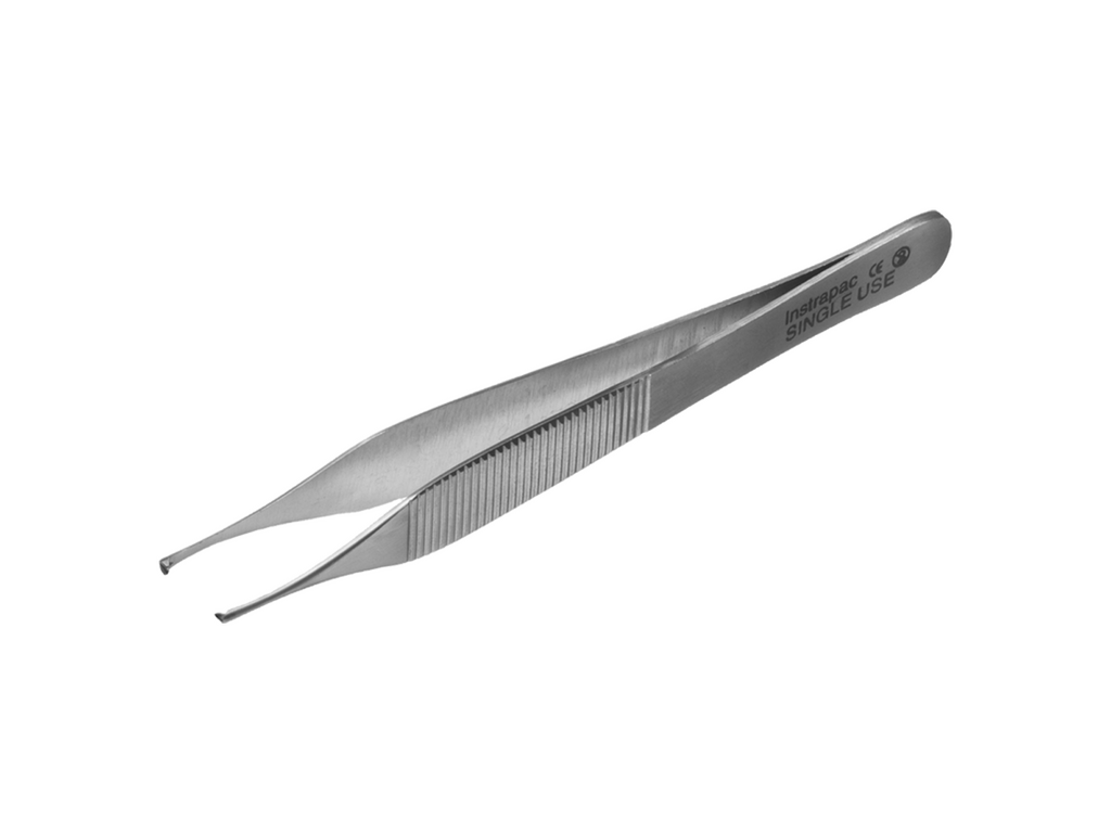 12,5 cm Instrapac Adson-Pinzette mit Zähnen
