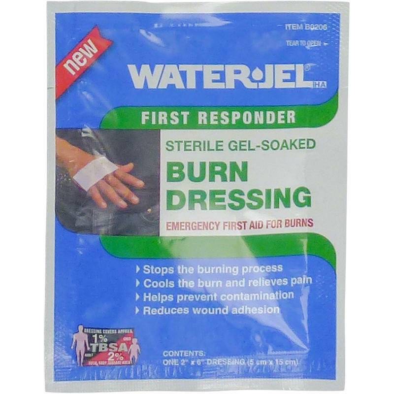 Waterjel First Responder Brandverband 5cm x 15cm.