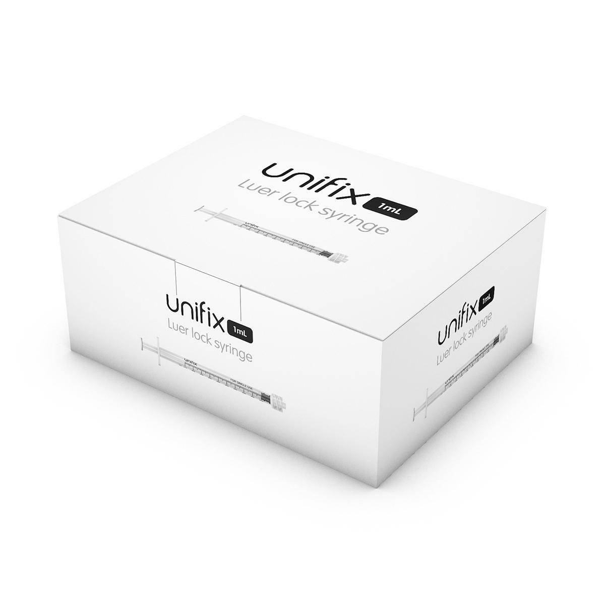 1 ml Unifix Luer-Lock-Spritze