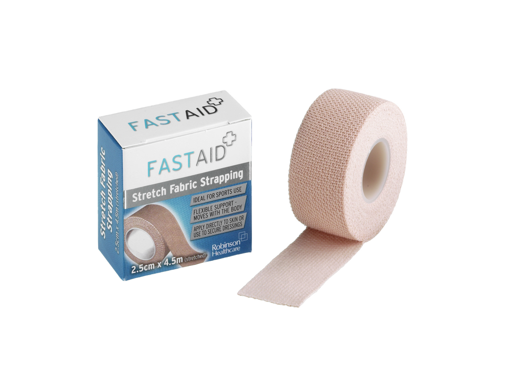 Fast Aid Stretch-Gewebeband, 2,5 cm x 4,5 m