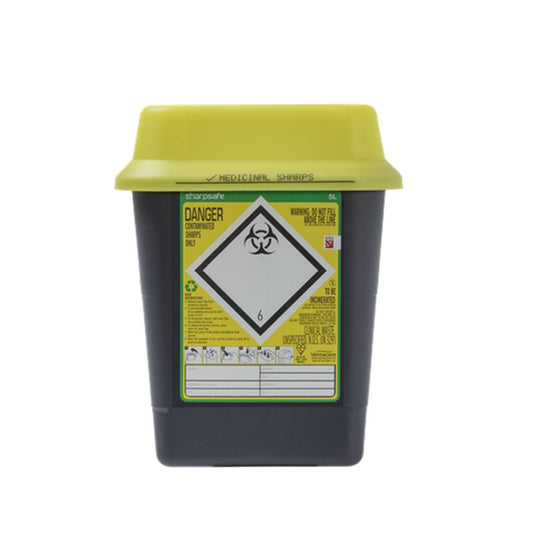 5 Liter Gelber Abfallbehälter Gelber Sharpsafe