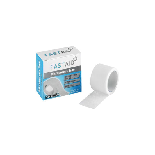 Fast Aid Mikroporöses Klebeband 2,5 cm x 5 m