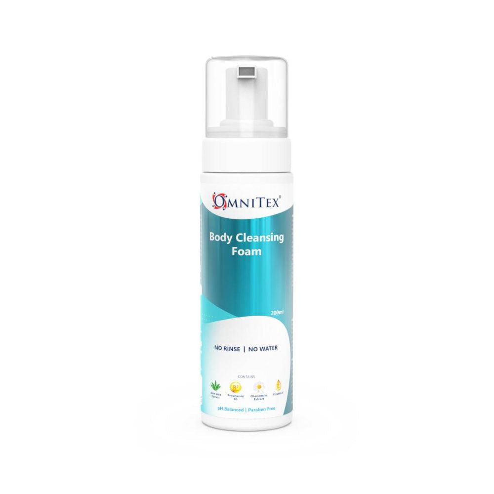 Omnitex 200ml Spülfreie Körperreinigungs-Schaum