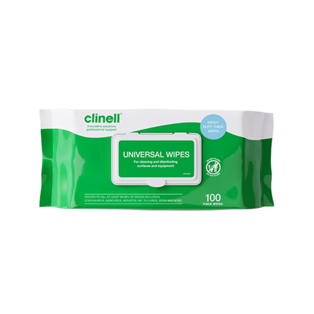 Clinell Universal Wipes Heavy Duty 100 Tücher