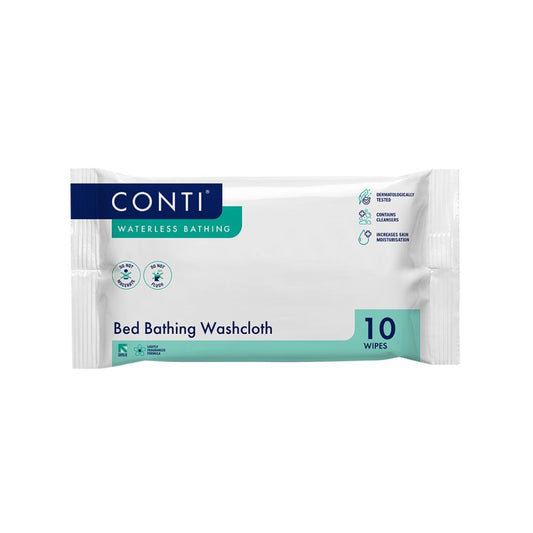 Conti Bed Badewaschlappen, leicht parfümiert, 10 Tücher