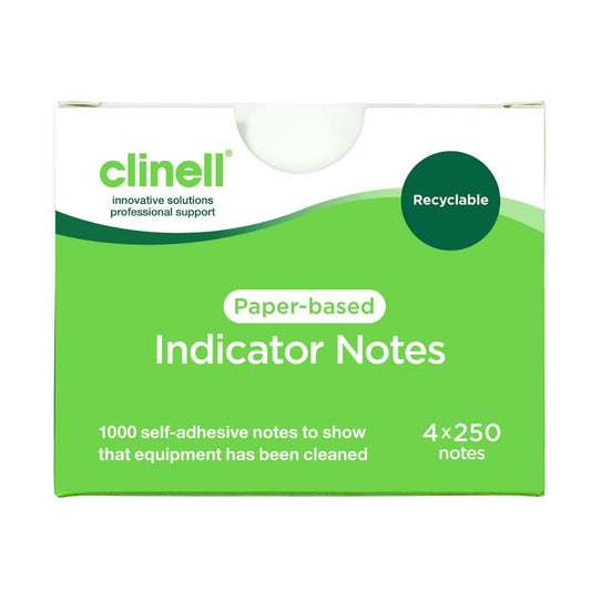 Clinell Indicator Notes, grüne Box mit 4 x 250 Notizen