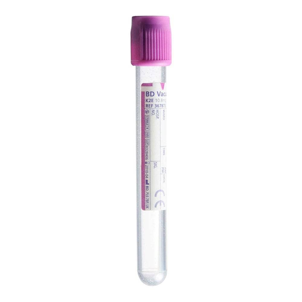 BD Vacutainer 6 ml K2E EDTA Lavendel-Blutentnahmeröhrchen