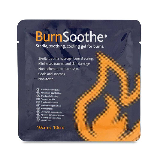 BurnSoothe Wundverband für Brandwunden, 10 x 10 cm