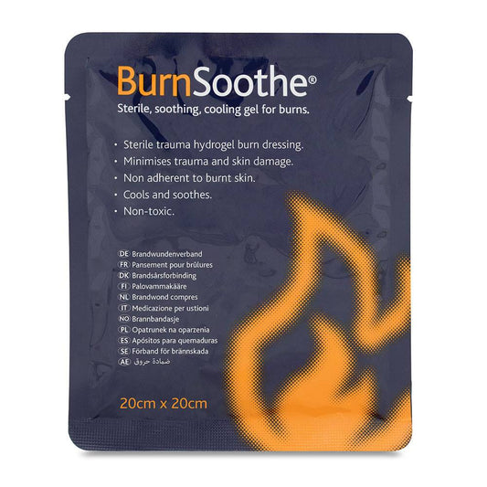 BurnSoothe Wundverband für Brandwunden, 20 x 20 cm