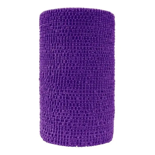 Kohäsive elastische Binde, violett, 10 cm x 4,5 m