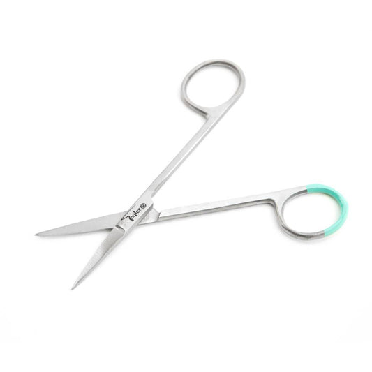 Teqler 11.5cm Iris Scissors Straight - UKMEDI
