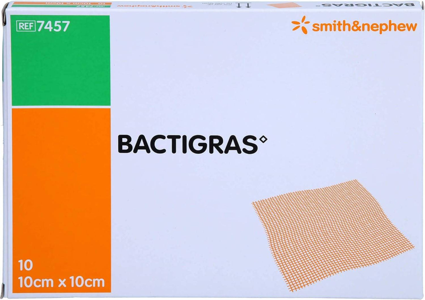 10 cm x 10 cm Bactigras Wundverband