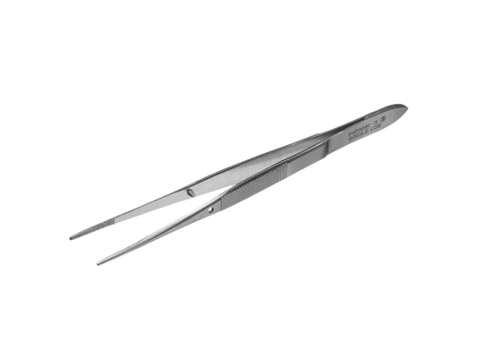 10 cm lange Instrapac-Irispinzette, ohne Zähne