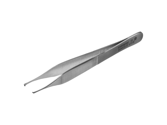 12,5 cm Instrapac Adson-Pinzette mit Zähnen