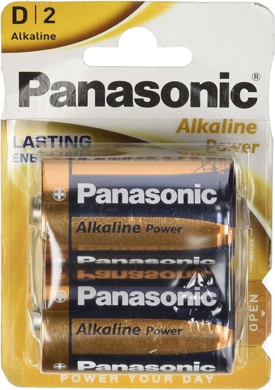 Panasonic D-Zellen-Akku, 2 Stück