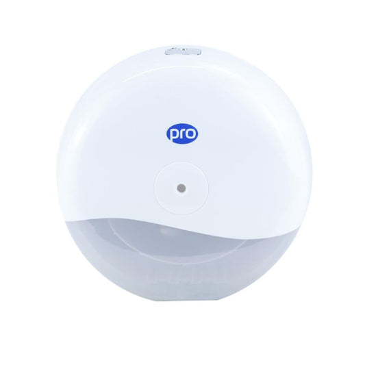 PRO Mini Centrefeed Toilet Tissue Dispenser White