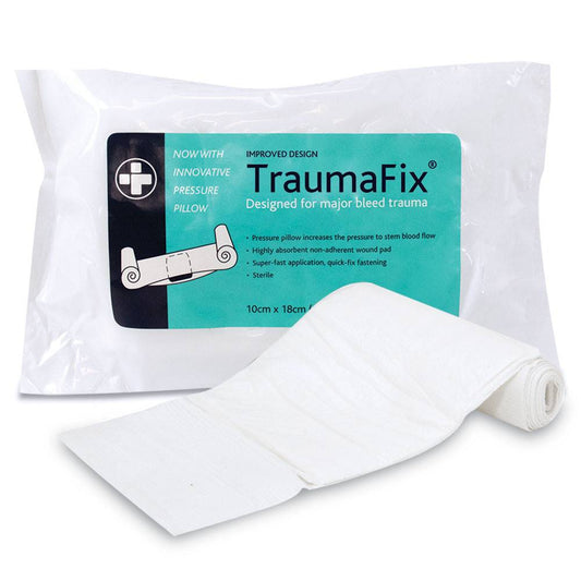 10 cm x 18 cm TraumaFix-Verband, steril