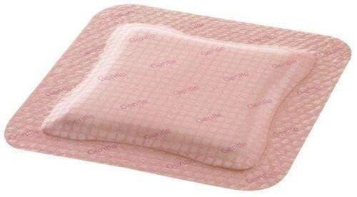 Allevyn Gentle Border 10 cm x 10 cm selbstklebender Schaumverband