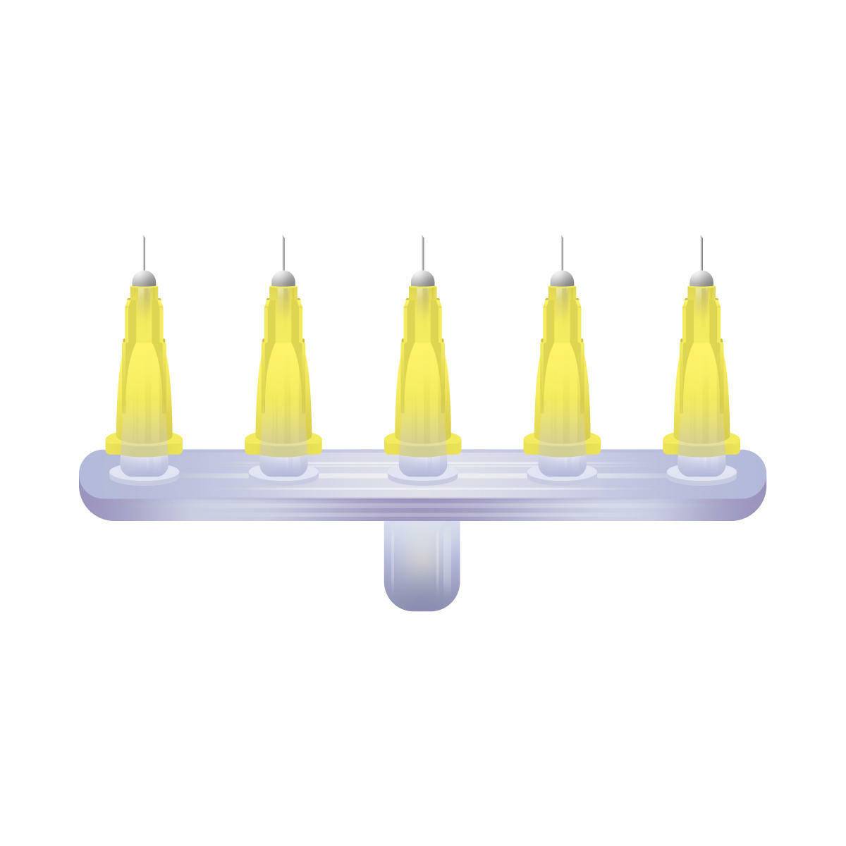 30 g 4 mm x 5 Meso-relle Linear Multi Injector