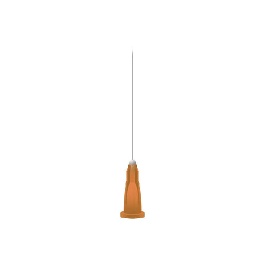 25 g orangefarbene Unisharp-Nadeln, 1,5 Zoll