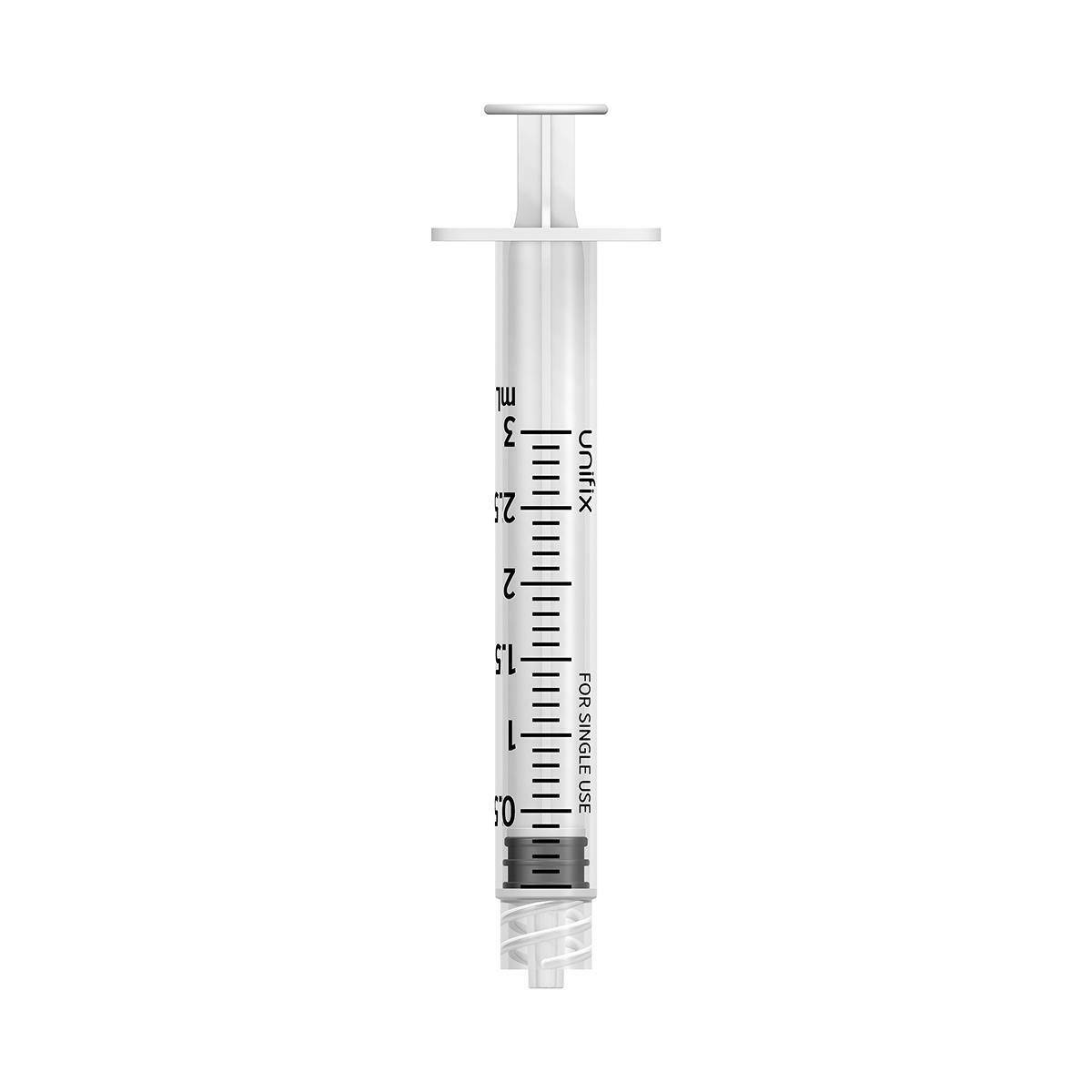 3 ml Unifix Luer-Lock-Spritze