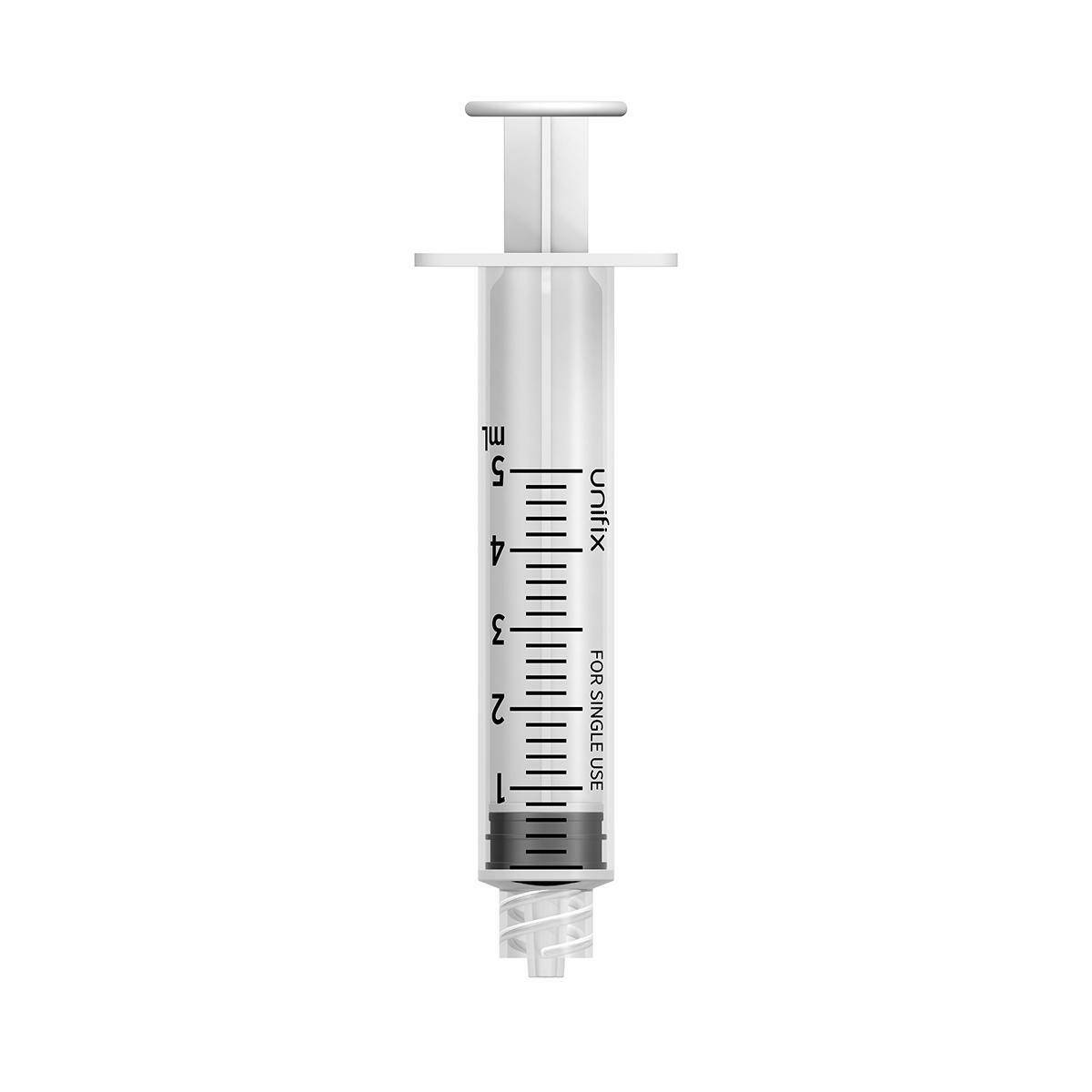 5 ml Unifix Luer-Lock-Spritze