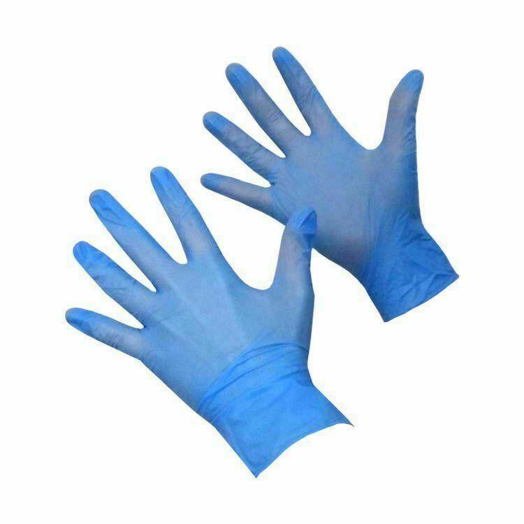 Gloveman Blue Vynite Powder Free Gloves UKMEDI UK Medical Supplies