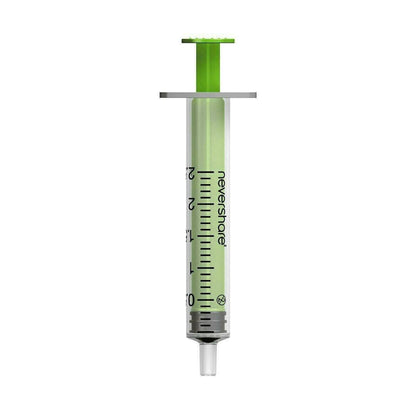 2,5 ml grüne Luer-Slip-Spritzen von Nevershare