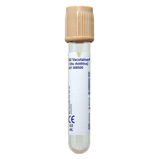 BD Vacutainer 4ml Röhrchen für Urinanalyse, Beiges Oberteil
