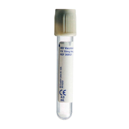 BD Vacutainer Tube Fluorid/Oxalat 4 ml Graue Blutentnahmeröhrchen