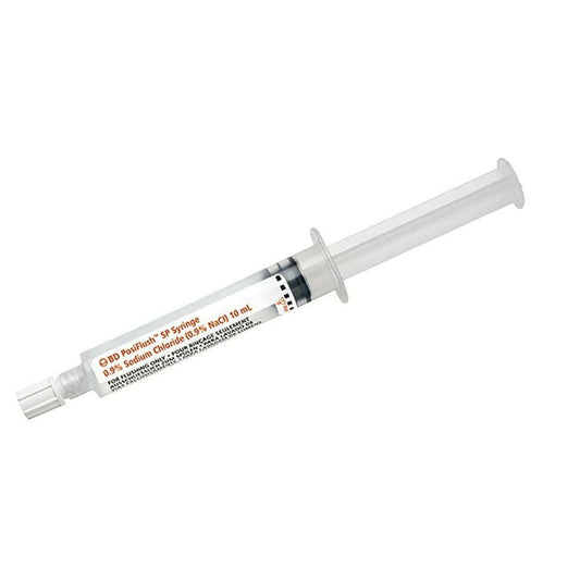 10 ml PosiFlush SP-Kochsalzlösung (steriler Flüssigkeitsweg)