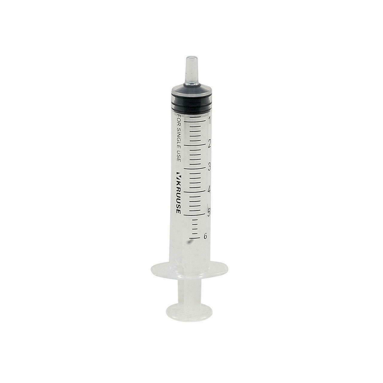 5 ml Kruuse Luer Slip Veterinärspritze