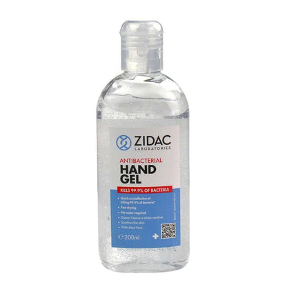 Zidac Antibakterielles Handgel 200 ml