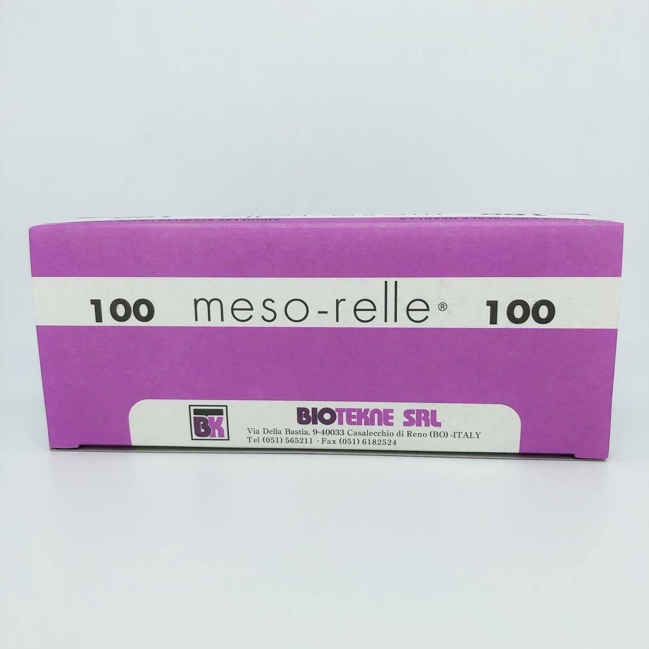 Meso-relle 30g Yellow 25mm Meso-relle Mesotherapy Needle UKMEDI UK Medical Supplies