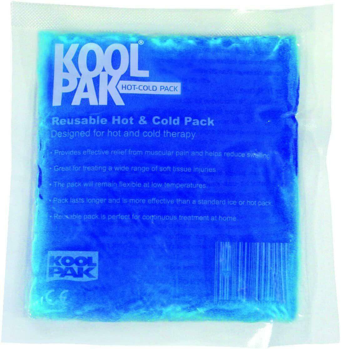 Koolpak Wiederverwendbares Heiß- und Kaltpack - 13 cm x 14 cm