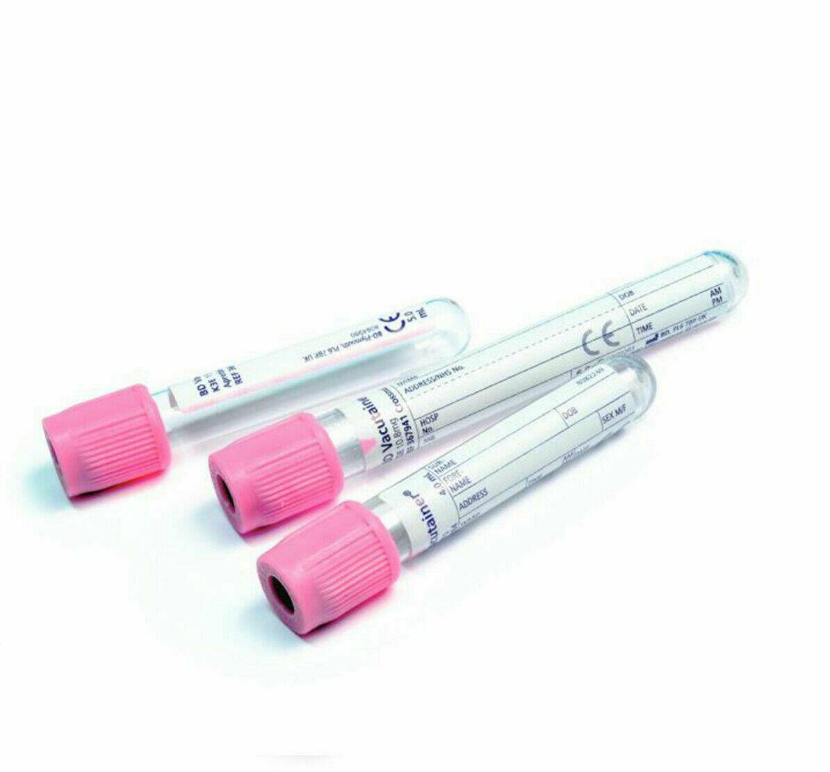 BD Vacutainer 6 ml K2E EDTA Pink Blutentnahmeröhrchen