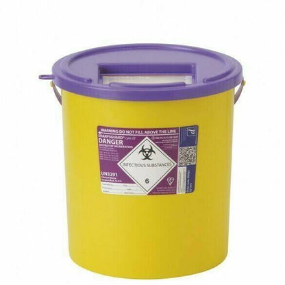 22 Liter Sharpsguard Purple Cyto Sharps Bin