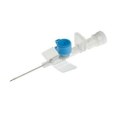 22 g 25 mm blaue BD Venflon IV Flügelkanüle mit Injektionsanschluss