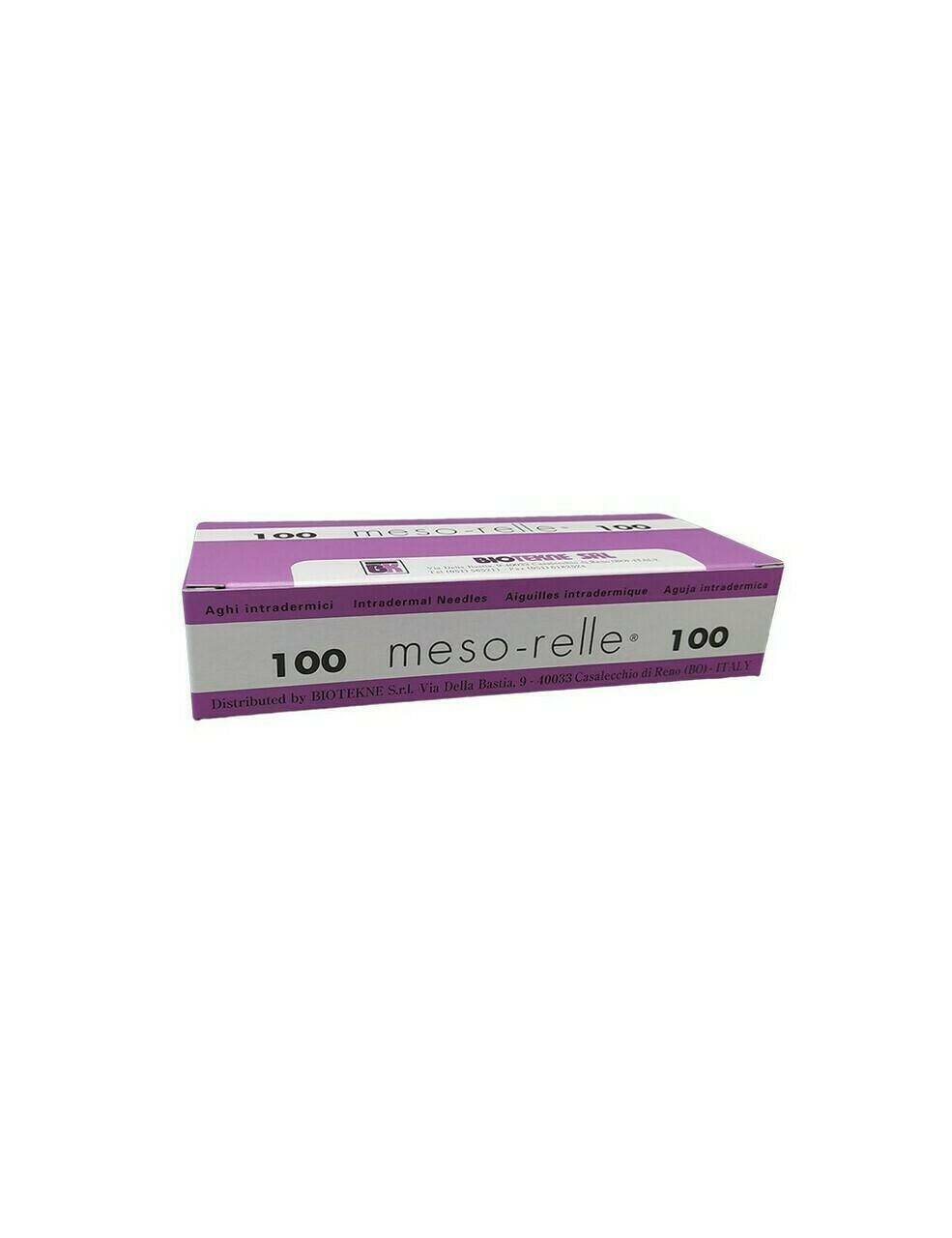 Meso-relle 31g Light Blue 12mm Meso-relle Mesotherapy Needle UKMEDI UK Medical Supplies