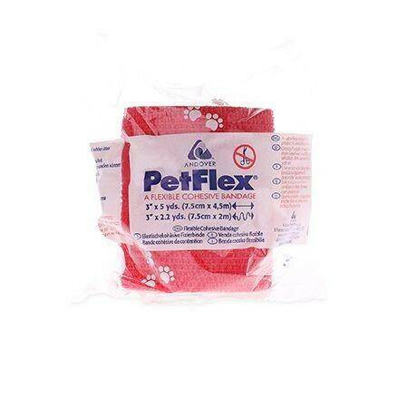 Petflex-Bandage Rot 7,5 cm