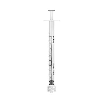 1 ml Unifix Luer-Lock-Spritze