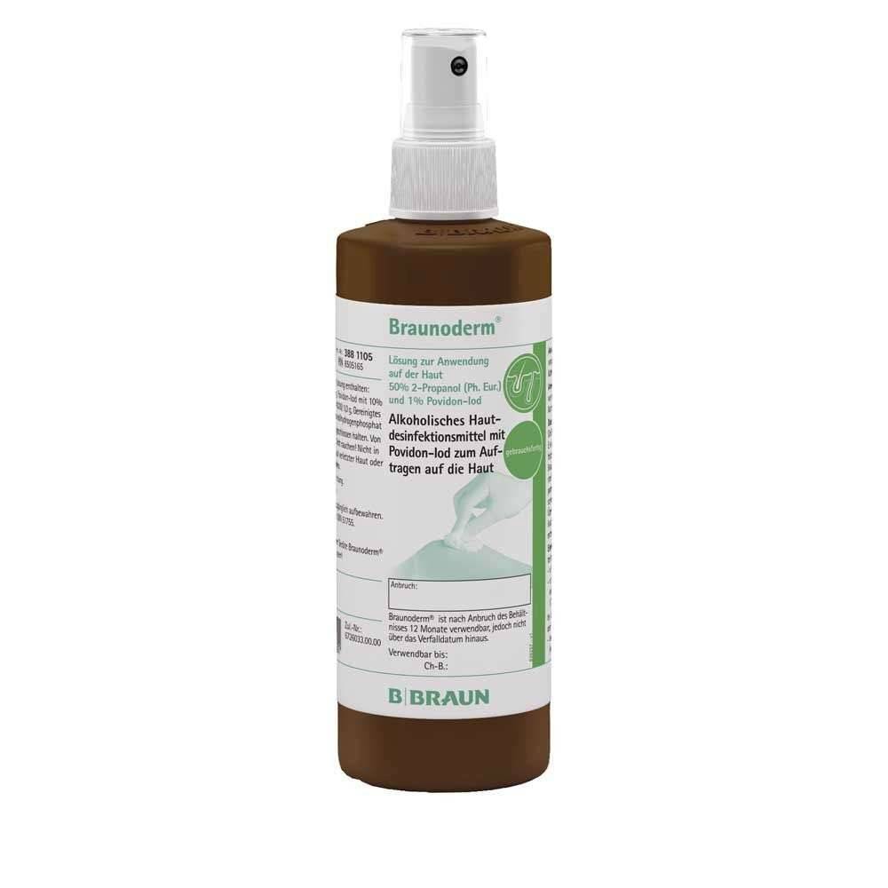 250 ml Braunoderm Hautdesinfektion BBraun