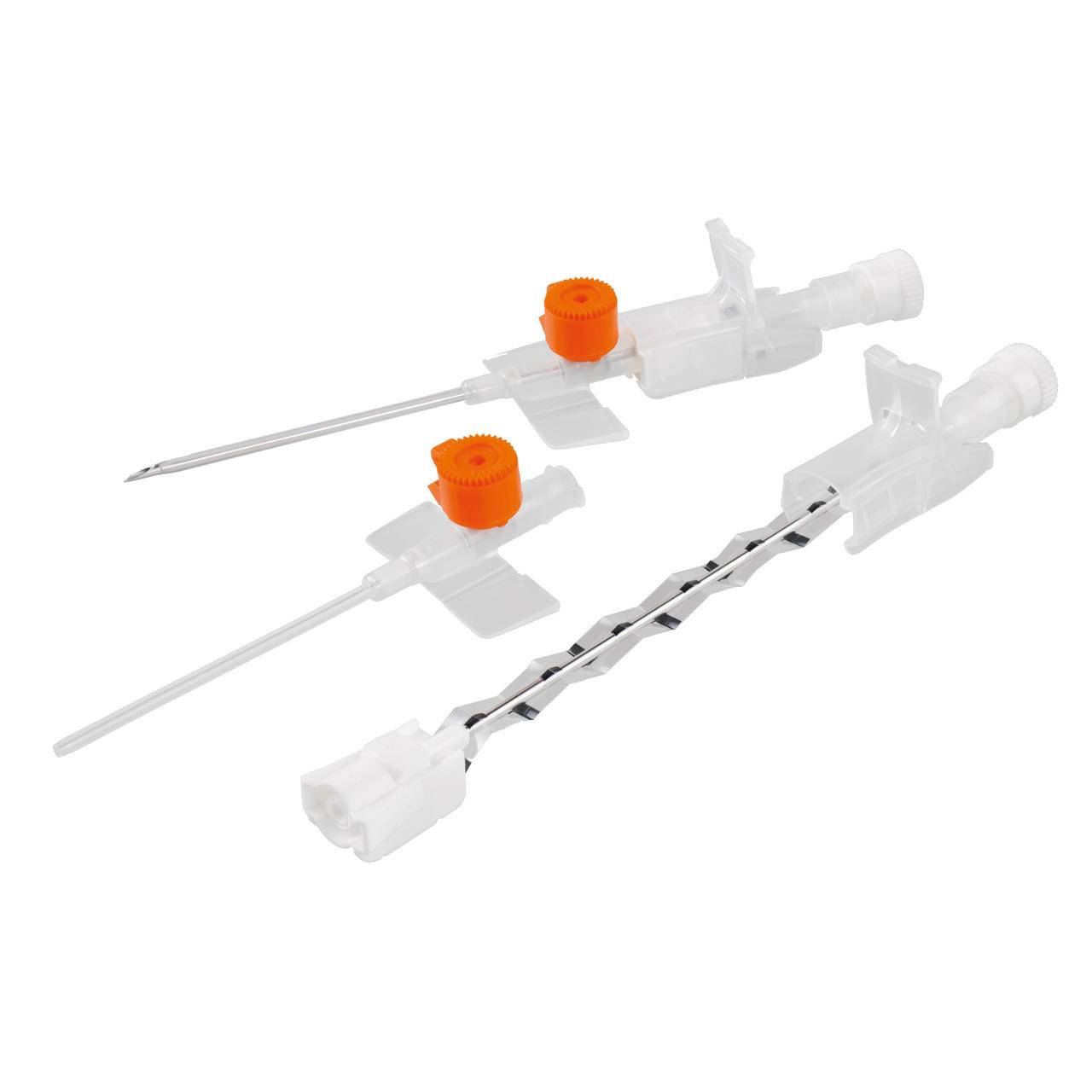 14 g 45 mm orange BD Venflon Pro Sicherheitskanüle mit Injektionsanschluss