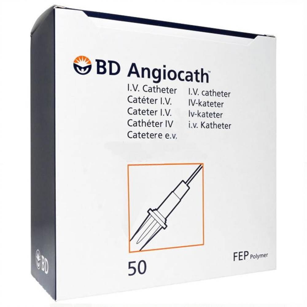 16g BD Angiocath I.V. Katheter 1,8 Zoll 147ml/min