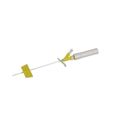 24g 3/4 inch BD Saf-T-Intima Safety IV Catheter System with Y Adapter 383319 UKMEDI.CO.UK