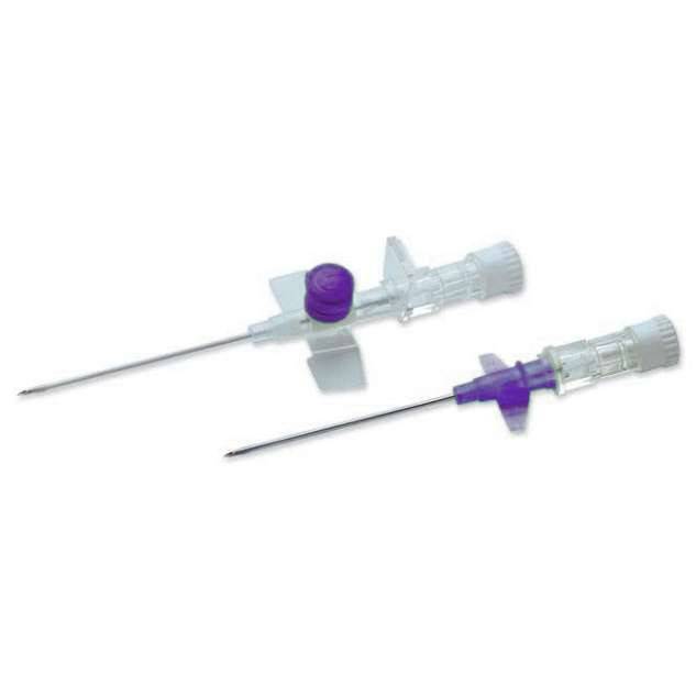 26 g violette 0,75 Zoll Terumo Versatus geflügelte und portierte IV-Kanüle