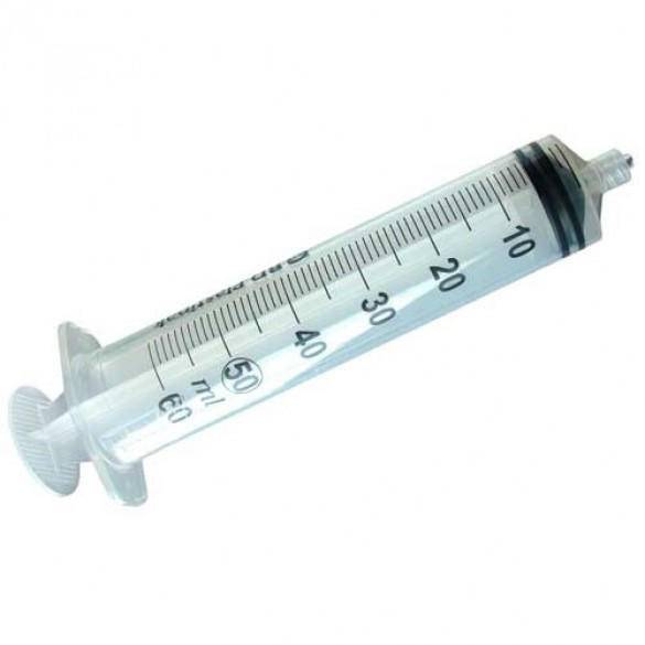 50 ml BD Plastipak Luer-Lock-Spritzen