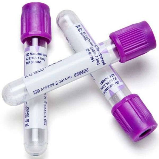 BD Vacutainer 4 ml EDTA K2E Lavendel-Blutentnahmeröhrchen