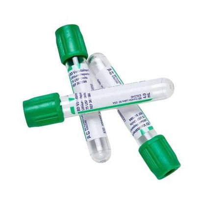 BD Vacutainer 6-ml-Röhrchen Natriumheparin-Röhrchen